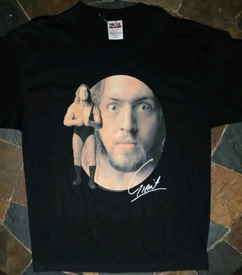 Camiseta De Colección WCW The Giant Nuevo Orden Mundial Gráfica Talla XL 1998 Tutlex Nueva Stock Antiguo  Foto 1 de 4