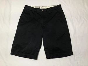 Volcom Shorts Mens 30 Black Frickin Too Chino Casual Walk Short Stretch - Picture 1 of 11