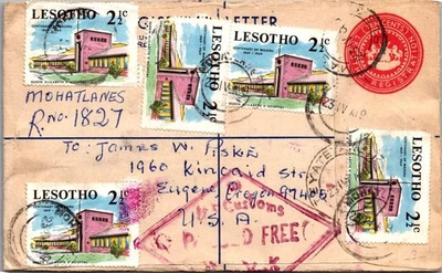 Lesotho 1960 US Customs - Yateya - J23903 Foto 1 de 2