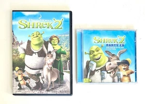 Shrek 2 DVD & Soundtrack Party CD  with Bonus Karaoke Tracks - Sing Along - Picture 1 of 5
