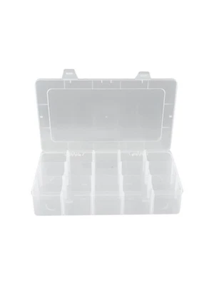 Practical Jewelry and Small Parts Organizer with Dividable Compartments - Image 1 of 4