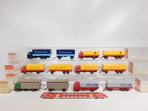 6x wiking H0 1:87 Roadtrain MB 455 456 565 571 Kühne & Nagel Mint +Box #DP609-1 - Picture 1 of 5