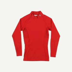SKINS Compression Womens Red Mixed blend Series 3 Long sleeved Top Size S - Picture 1 of 12