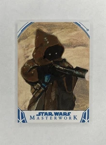Jawa Sketch By Mike James Topps Star Wars Masterwork 1/1 - Picture 1 of 2