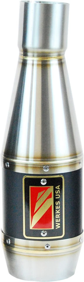 Escape negro central GP Slip On Competition Werkes WY605-BC Yamaha R6 y R6S Foto 1 de 2