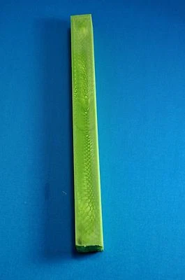 1 EXOTIC JUMA GREEN MAMBA 1"X 1" X 12" SQUARE POOL BILLIARD CUE JOINT MATERIAL