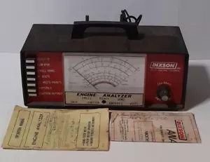 Vintage Dixson Engine Analyzer Model 396 - Imagen 1 de 5