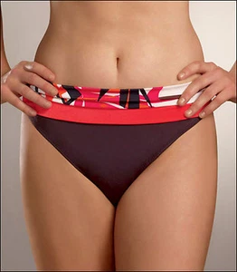 FANTASIE Jakarta Gathered Fold-Down Swimwear Brief Size Medium NWT $54 - Picture 1 of 3