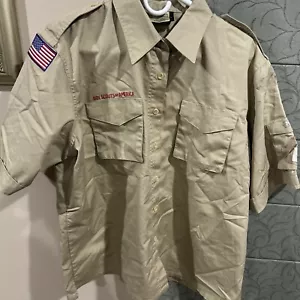 Boy Scout BSA UNIFORM SHIRT Ladies Womens 38/40 New Style B88 - Picture 1 of 7