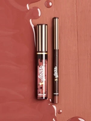 WILLY WONKA AND THE CHOCOLATE FACTORY Cookies & Milk Lip Liner/Gloss Duo🍫 - Image 1 of 2