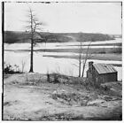 View,Appomattox River,structure,Petersburg,Virginia,United States Civil War,1861