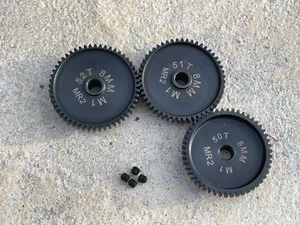 8mm Mod 1.0 Pinion Gears 50 51 52T SPEED GEARS RATED TO 200+ MPH!! - Picture 1 of 2