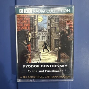 Fyodor Dostoyevsky Crime And Punishment Audiobook - Cassette BBC Radio Collectio - Imagen 1 de 5