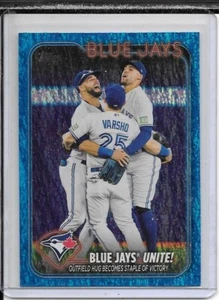 2024 Topps Series 1..BLUE JAYS UNITE (Blue Jays) # 167 *BLUE ICE*  #648/999 - Picture 1 of 3