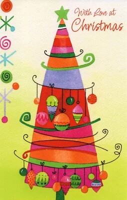 Loving MERRY CHRISTMAS Card FOR RELATIVE by Gallant Greetings + Envelope