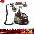 Vintage Rotary Dial Telephone Phone Working Vintage Retro Old Fashion Telephone