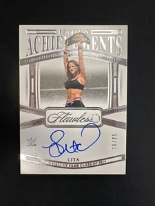 2024 Panini Flawless WWE Flawless Acheivements Auto 16/25 Lita - Picture 1 of 2