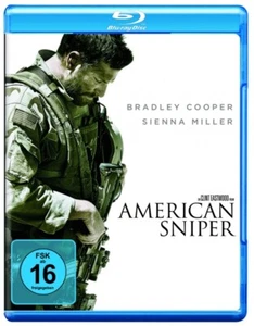 AMERICAN SNIPER - BRADLEY COOPER,SIENNA MILLER,JAKE MCDORMAN BLU-RAY NEW - Picture 1 of 1
