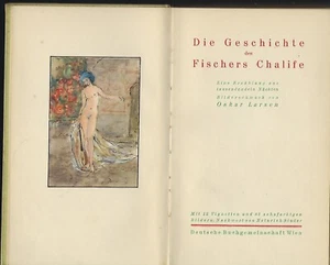 DIE GESCHICHTE DES FISCHERS CHALIFE-ERZÄHLUNG AUS TAUSENUNDEIN NÄCHTEN-VON 1948 - Bild 1 von 3
