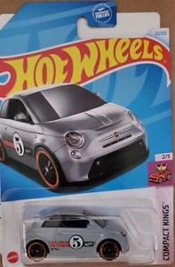 2024 Hot Wheels Fiat 500e #5 Grey HW Compact Kings (2/5) - Picture 1 of 2