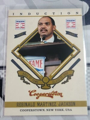 REGGIE JACKSON 2012 Panini Cooperstown Induction #23.  YANKEES - Image 1 of 2