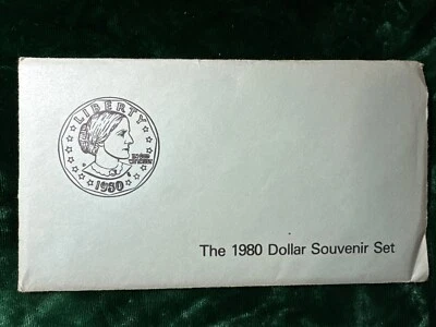 US 1980 Mint UNC Coin Set Including “D” & “P” “S” Mints Marks 3 coins Set - Image 1 of 4