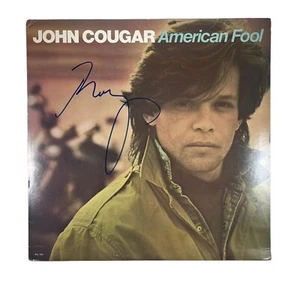 Album vinile John Cougar Mellencamp firmato autografato American Fool - Foto 1 di 6