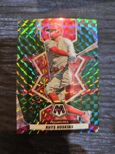 2022 Panini Mosaic - Green Mosaic Prizm #60 Rhys Hoskins - Picture 1 of 2