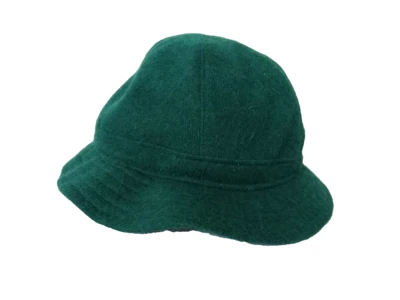 Gorra BROOKS BROTHERS Italia Verde Fedora Mezcla Angora/Lana De Colección Suave Nueva con Etiquetas Foto 1 de 4