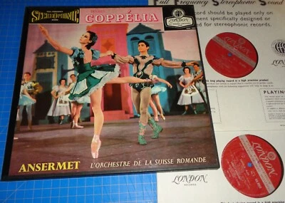 Ansermet DELIBES Coppelia - London Blueback 2 LP set CSA 2201 - Image 1 of 3