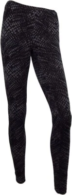 Leggings HUE Cocodrilo Algodón Gris Negro X-Pequeños 0-2 W23"x25" Foto 1 de 2