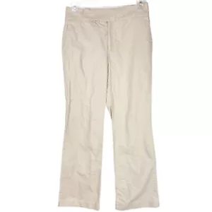 Banana Republic Damen beige Anzughose 100 % Baumwolle Größe 6S - Bild 1 von 3