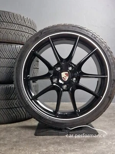 Porsche 991 20 Zoll S Felgen, Winterräder 911 Carrera C2 schwarz MK1 Gen. 1 - Bild 1 von 10