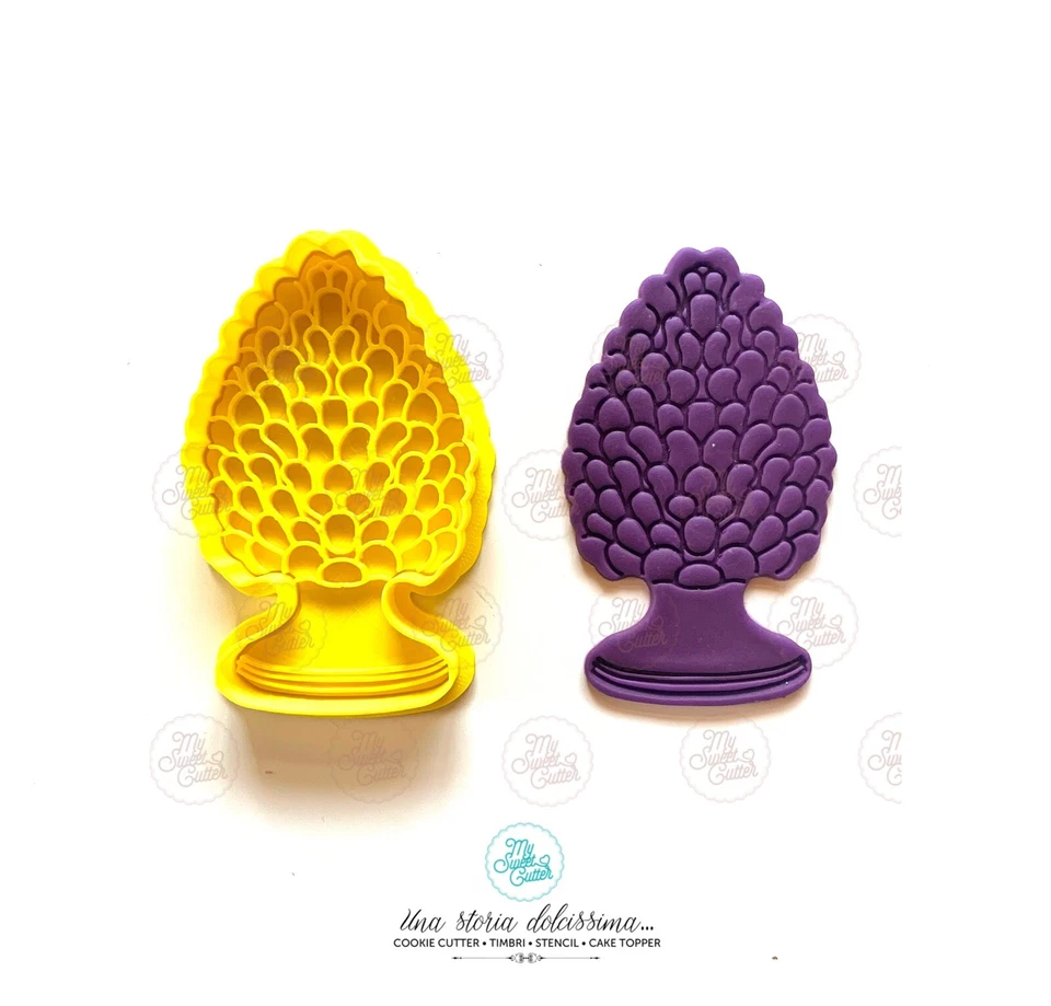 Sicilia Pigna Formine Per Biscotti Cookie Cutter 8cm