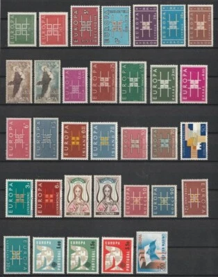 EUROPA CEPT 1963 : Good Complete Year VF MNH Stamps - Catalog Value : 119€ - Image 1 of 2