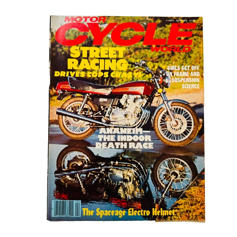 Motor Cycle World Motorcycle Magazine April 1978 - Image 1 of 4