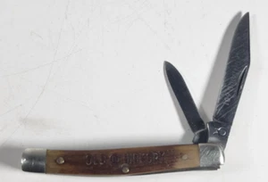 Vintage Ontario Stainless Steel 2 Blade Old Hickory #601 Pocket Knife USA - Picture 1 of 18