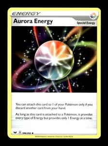 Pokemon Sword & Shield Base Set AURORA ENERGY 186/202 - Picture 1 of 1