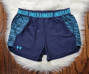Under Armour Play Up Shorts Women's Size Medium Heatgear Loose Fit Shorts - Picture 1 of 9