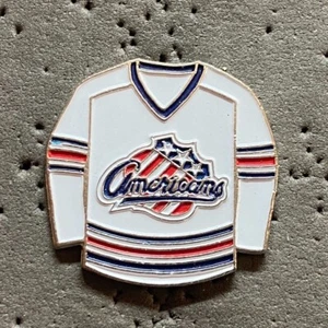 Rochester Americans White Jersey AHL Hockey Pin - Bild 1 von 2