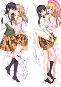 Federa copricuscino corpo abbracciante Citrus Mei Aihara Yuzu Aihara anime Dakimakura - Foto 1 di 5