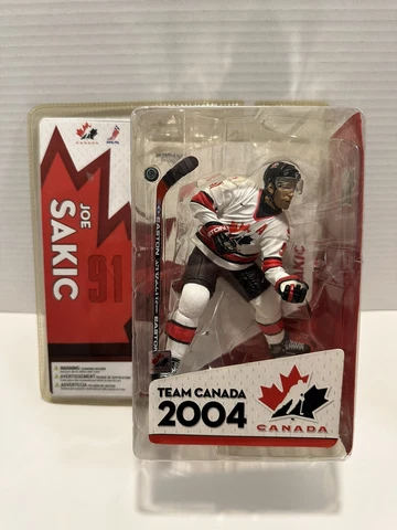 McFarlane Joe Sakic Team Canada Series 1 NHL 2005 Sports Figure 2nd Edition NHL! Cover