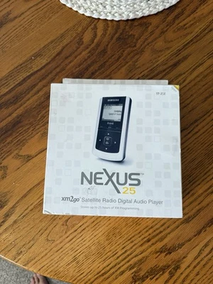 NEW SAMSUNG NEXUS 25 & 50 XM Satellite Radio Digital Audio Player - Image 1 of 3