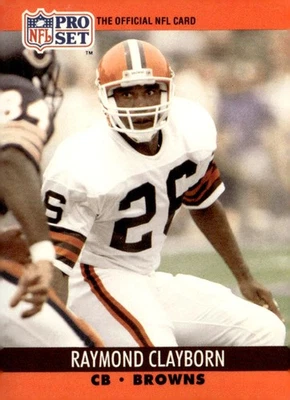 1990 Pro Set #471 Raymond Clayborn - Image 1 of 2