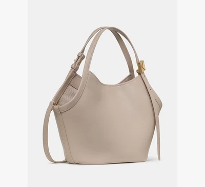Bolso de Mano Kate Spade Deco Cuero Grano Fino Pequeño Tulipán Cuarzo Guijarro KN091 Foto 1 de 4