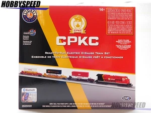 LIONEL CPKC MAXI STACK LIONCHIEF FREIGHT TRAIN SET  Canadian O GAUGE 2523020 NEW - Picture 1 of 11