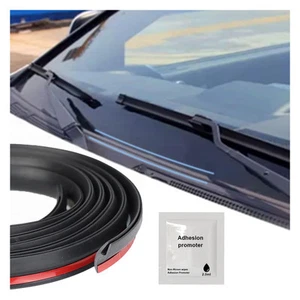 Car Front Windshield Rubber Seal Strip, 1.7M/5.6FT Car Weather Stripping Seal... - Picture 1 of 6