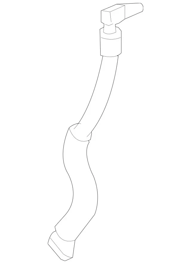 Línea de refrigerante original Mercedes-Benz 211-830-90-15-64 Foto 1 de 1