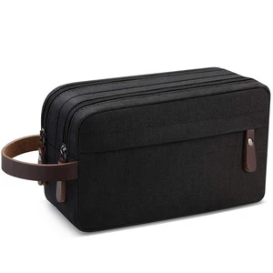 Herren Reise Kulturbeutel Organizer Tasche Wasserabweisend Rasur Dopp Kit Badezimmer... - Bild 1 von 7