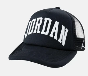 Unisex Jordan Foam Trucker Hat - Black - Picture 1 of 3